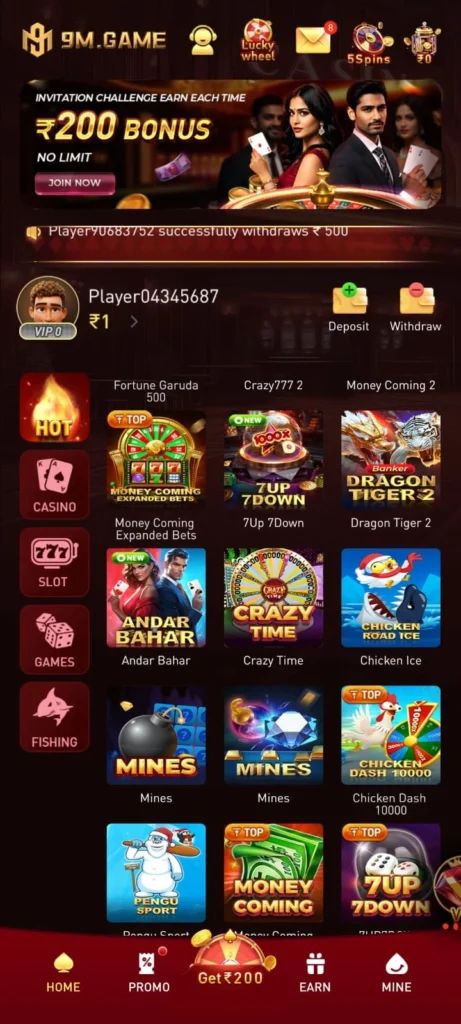 9M Game Bonus Rewards Features Online Gaming